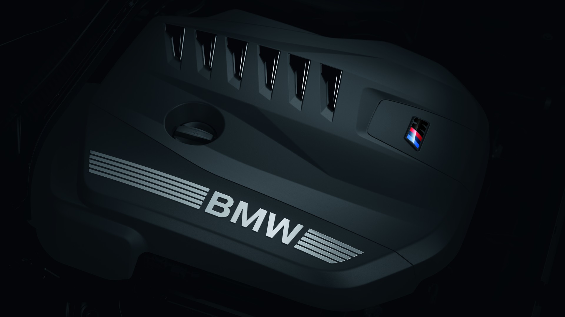 Inline-6-cylinder petrol engine of the BMW X3 M50 xDrive