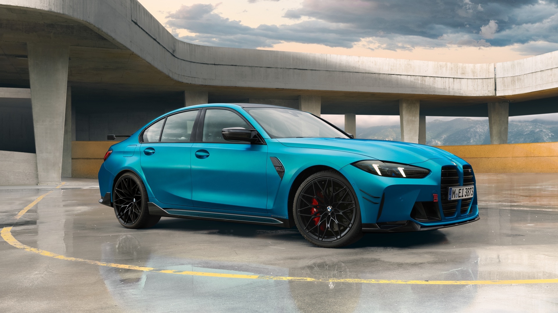 BMW M3 Limousine mit M Performance Parts