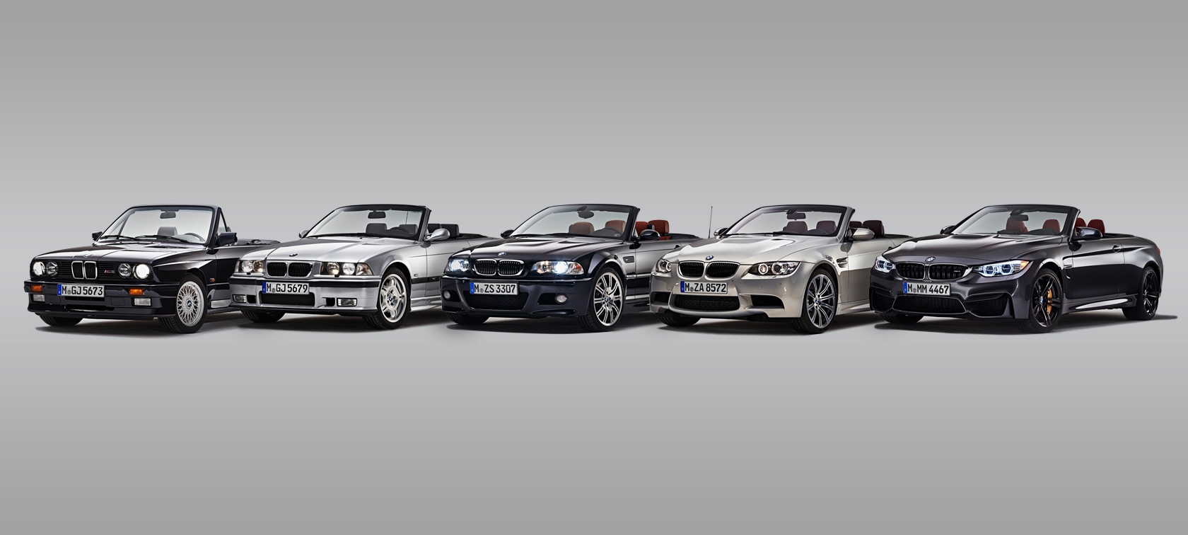 A look at the generations of BMW M3 and M4 Convertibles.