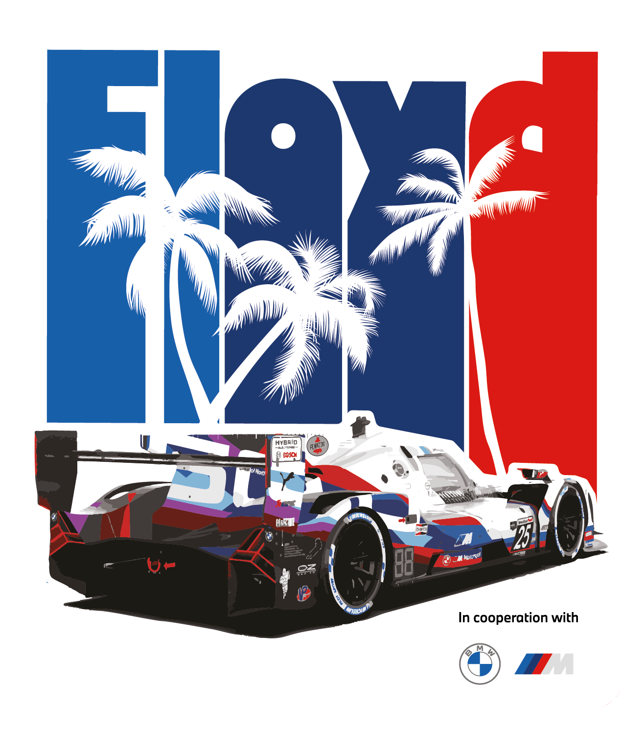 Sticker Floyd x BMW M