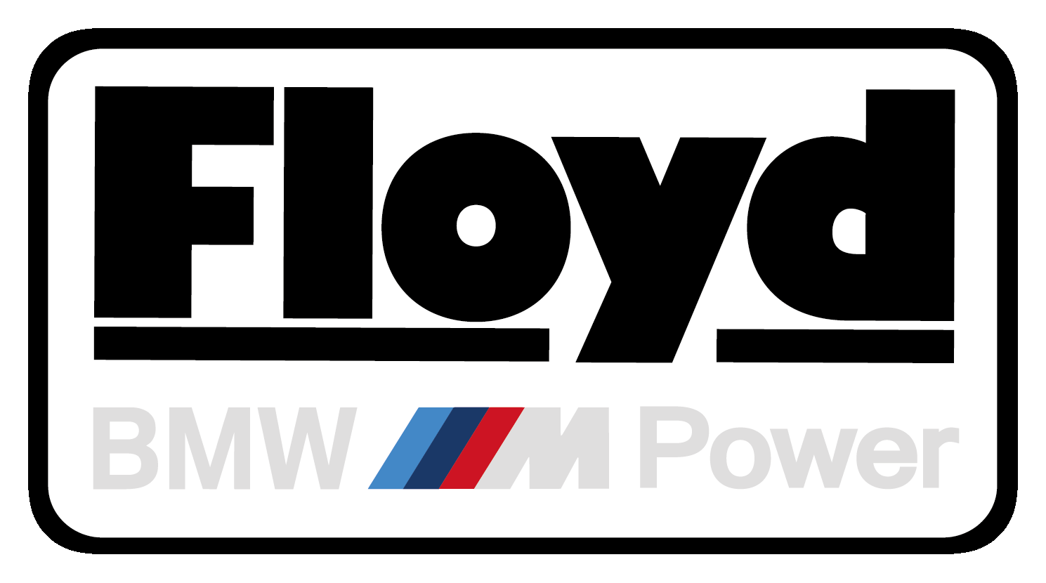Sticker Floyd x BMW M