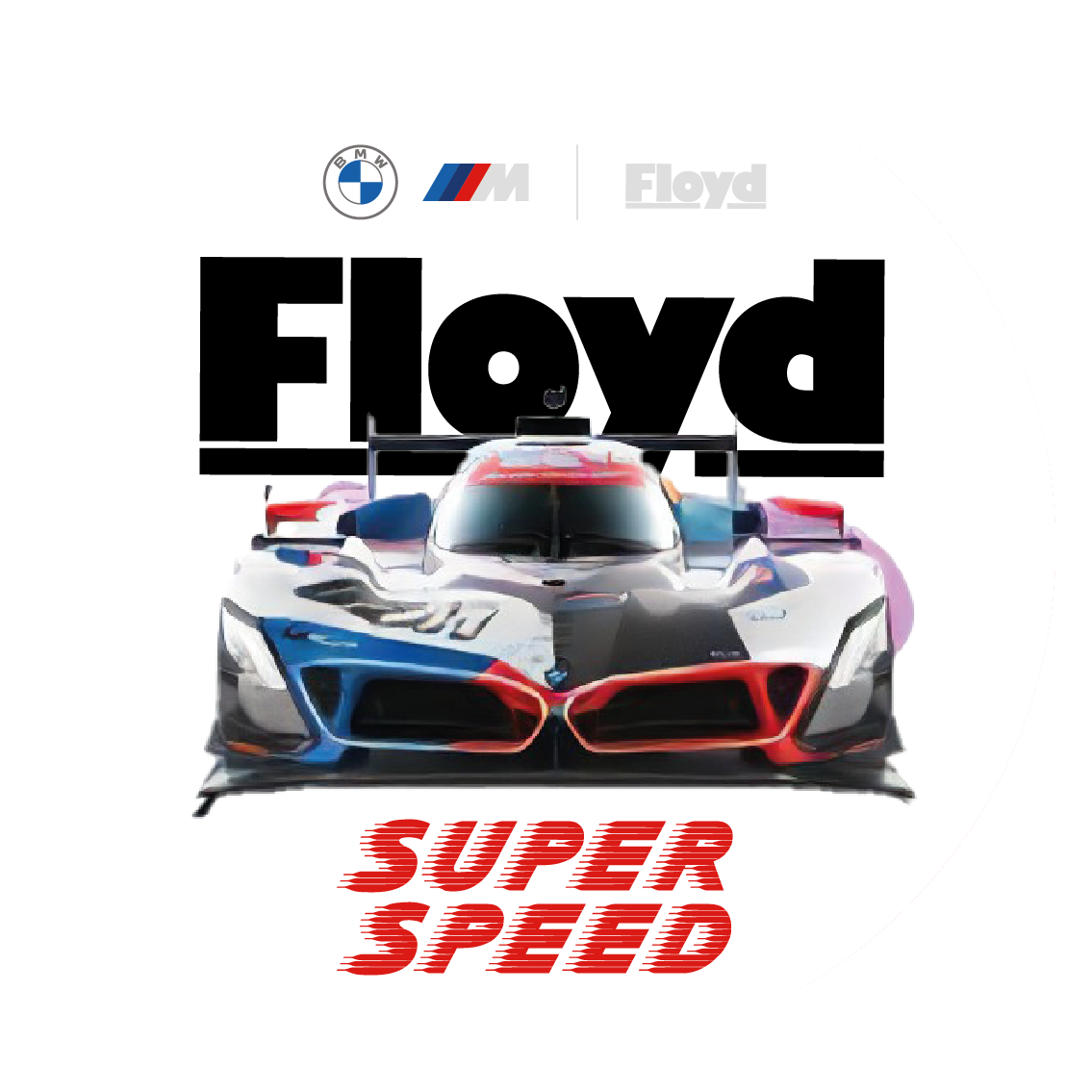 Sticker Floyd x BMW M