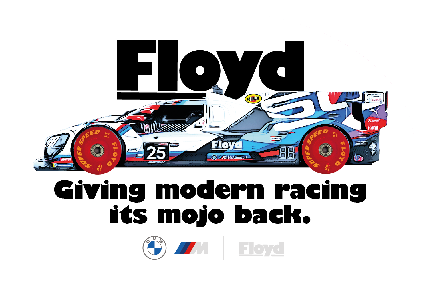 Sticker Floyd x BMW M