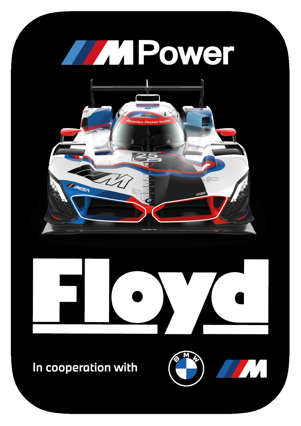 Sticker Floyd x BMW M