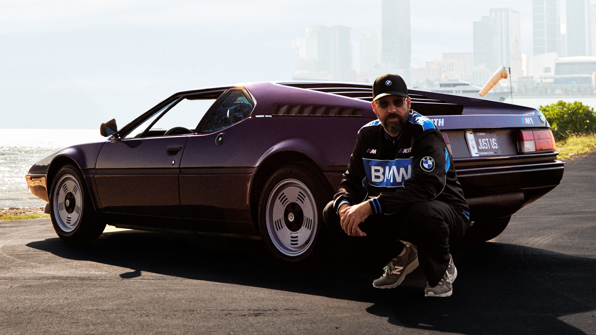 Kith founder, CEO and Creative Director Ronnie Fieg with his BMW M1 