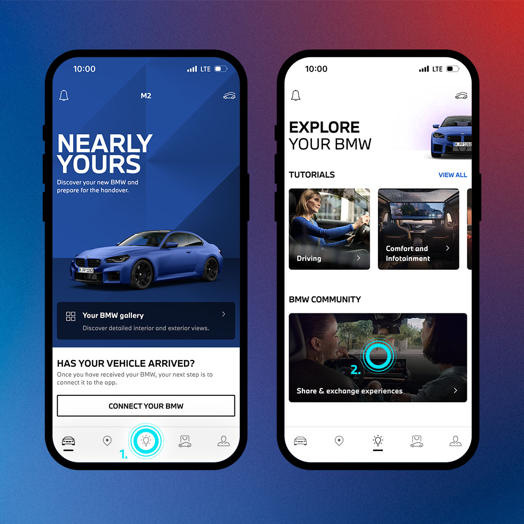 BMW M Community in the My BMW App