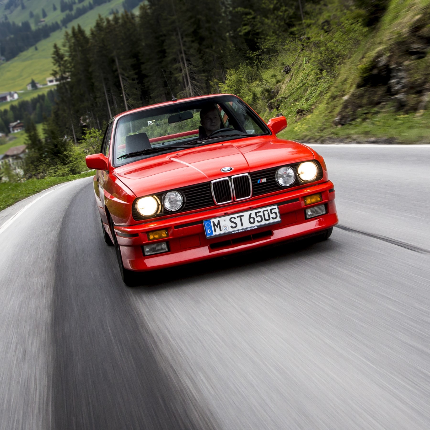 The BMW M3 E30.
