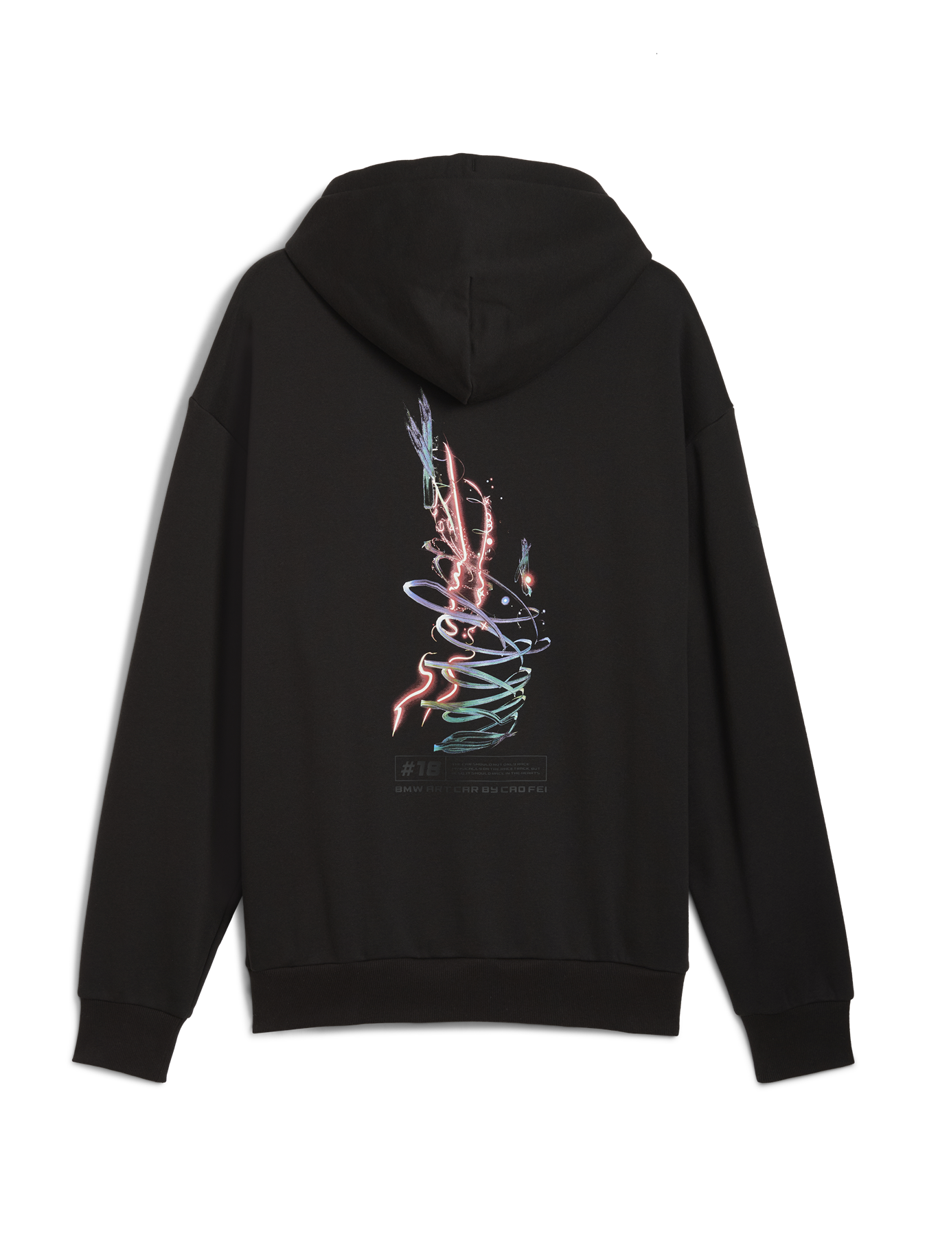 Rückenansicht des PUMA BMW M MOTORSPORT Cao Fei Racer Hoodie