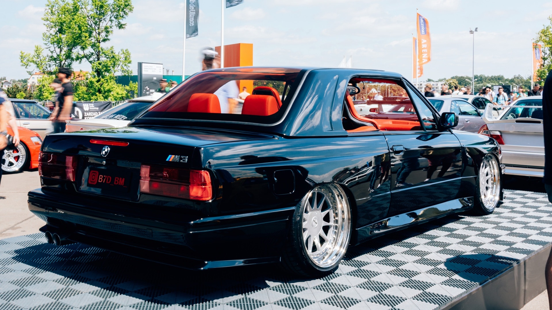 Modified BMW M3 E30 at the 2025 Ultrace.