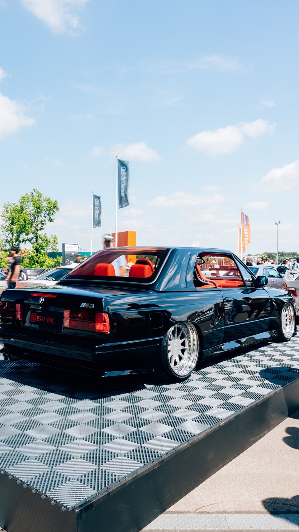 Modified BMW M3 E30 at the 2025 Ultrace.