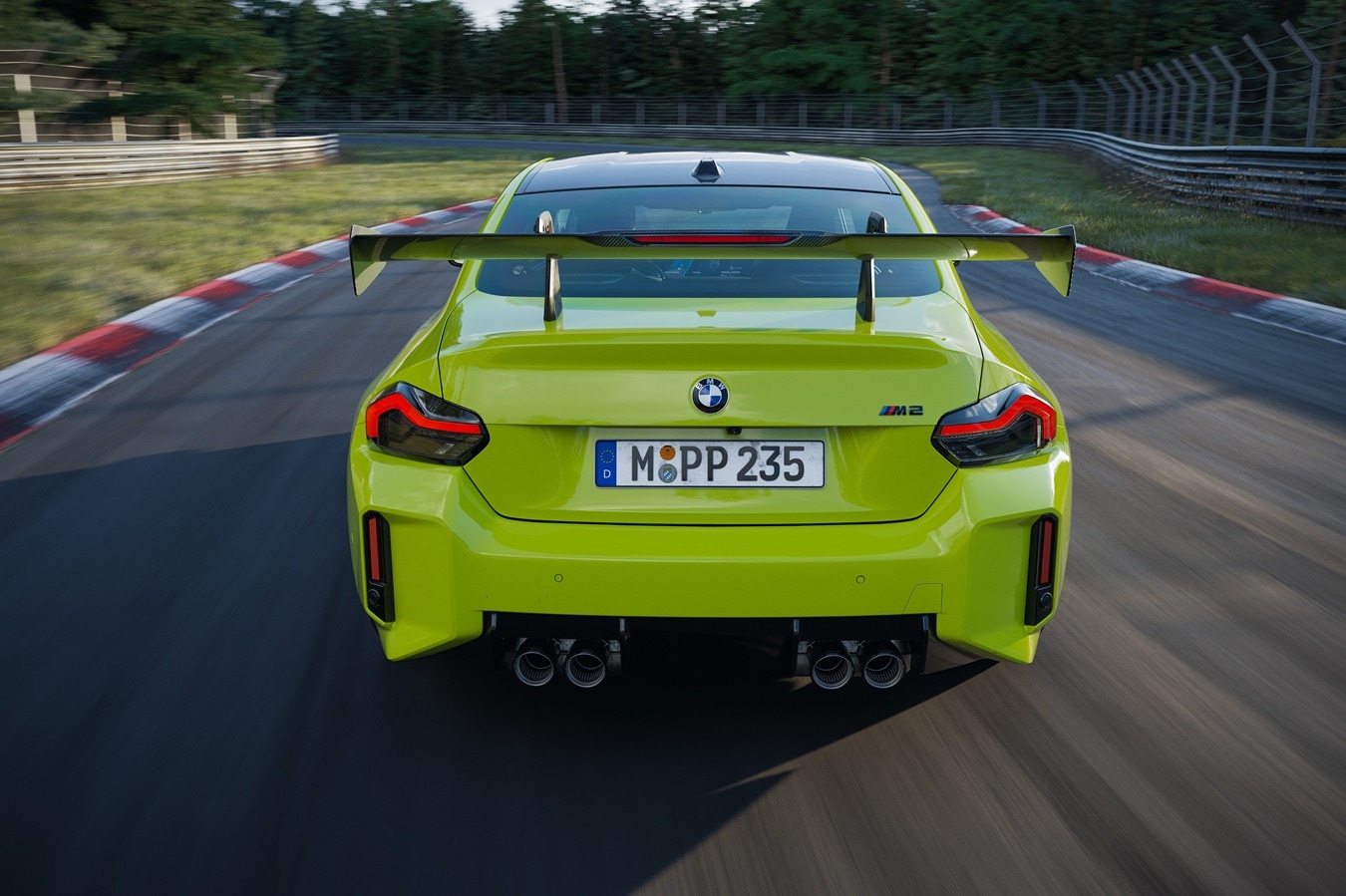 BMW M2 with M Performance Track Kit.
