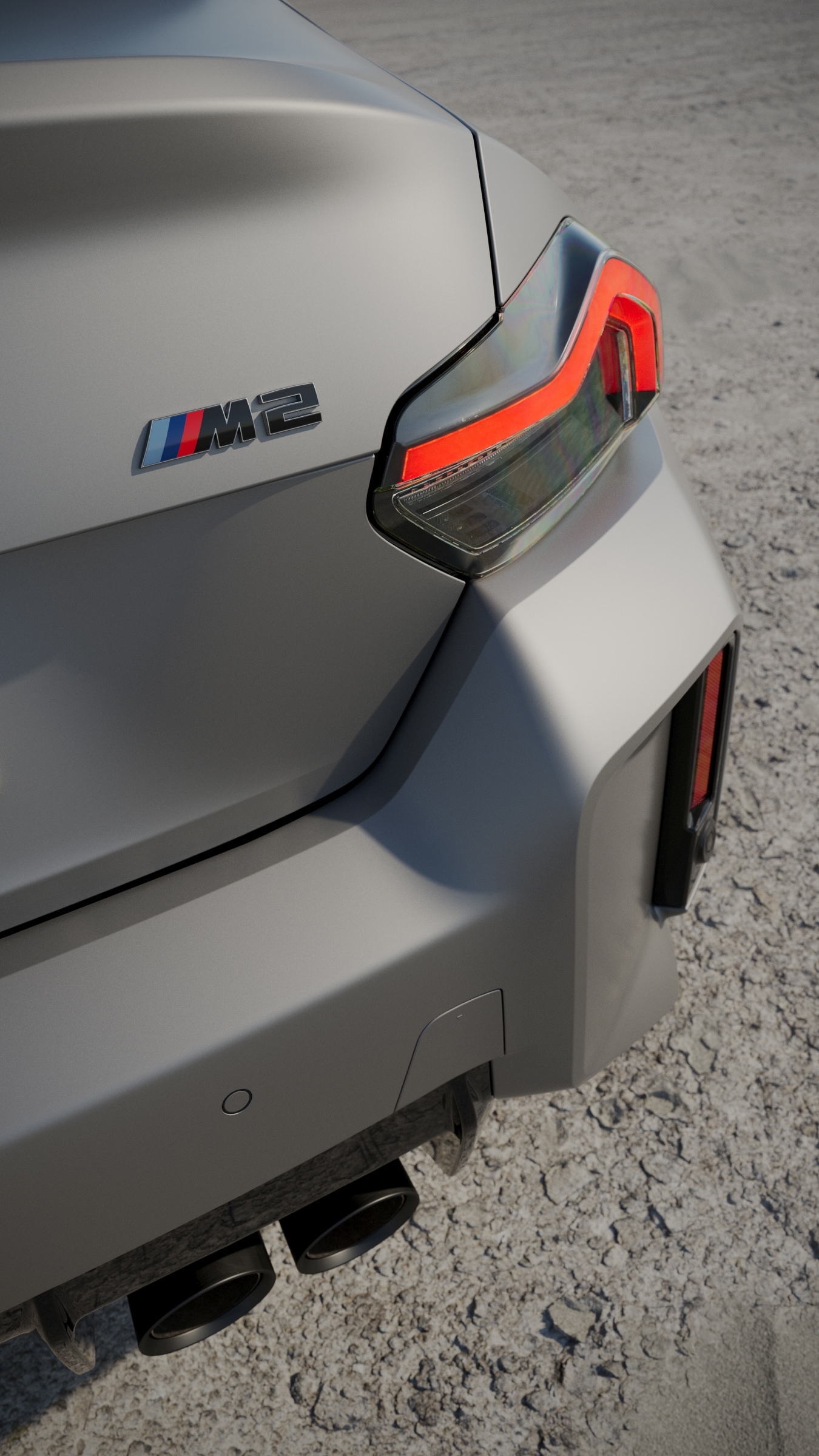 BMW M2 in BMW Individual Frozen Pure Grey metallic